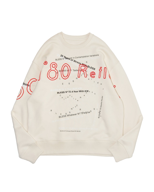 BLESS "Reflexic Multicollection sweater〔ECRU〕"
