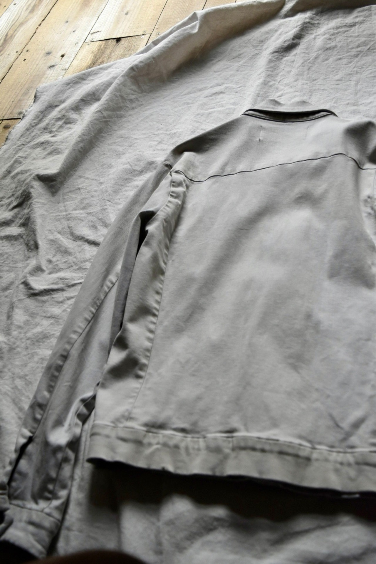 "Calvin Klein" Acid gray denim jacket