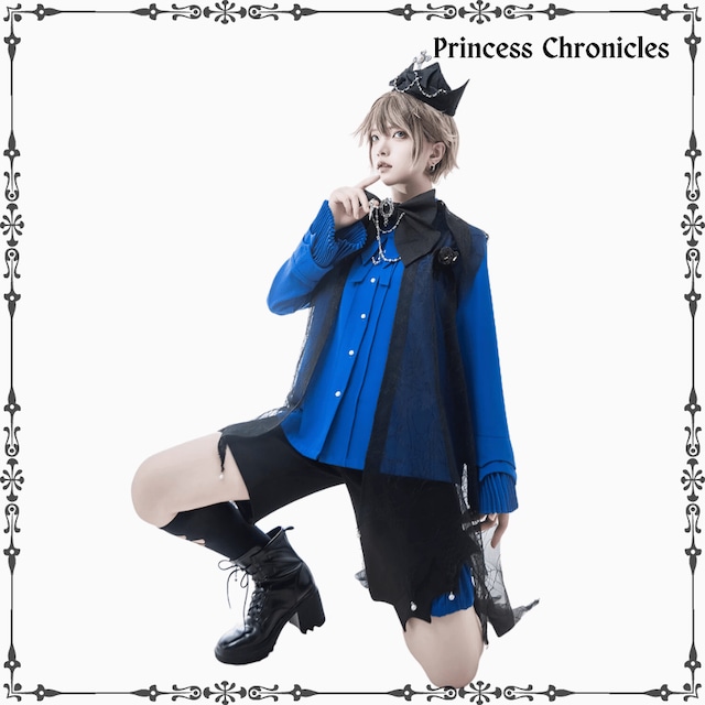 予約販売商品 With U ゴスロリ系 王子 皇子系 少年装 ブランド Princess Chronicles オリジナル ハーフパンツ ユニセックス 麗人 イベント 舞台衣装