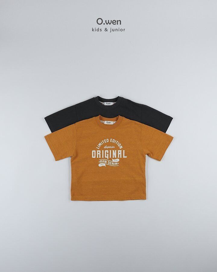 オリジナル7分T S,M,L,XL,JS,JM,JL,JXL / OWEN 26autumn / 韓国子供服