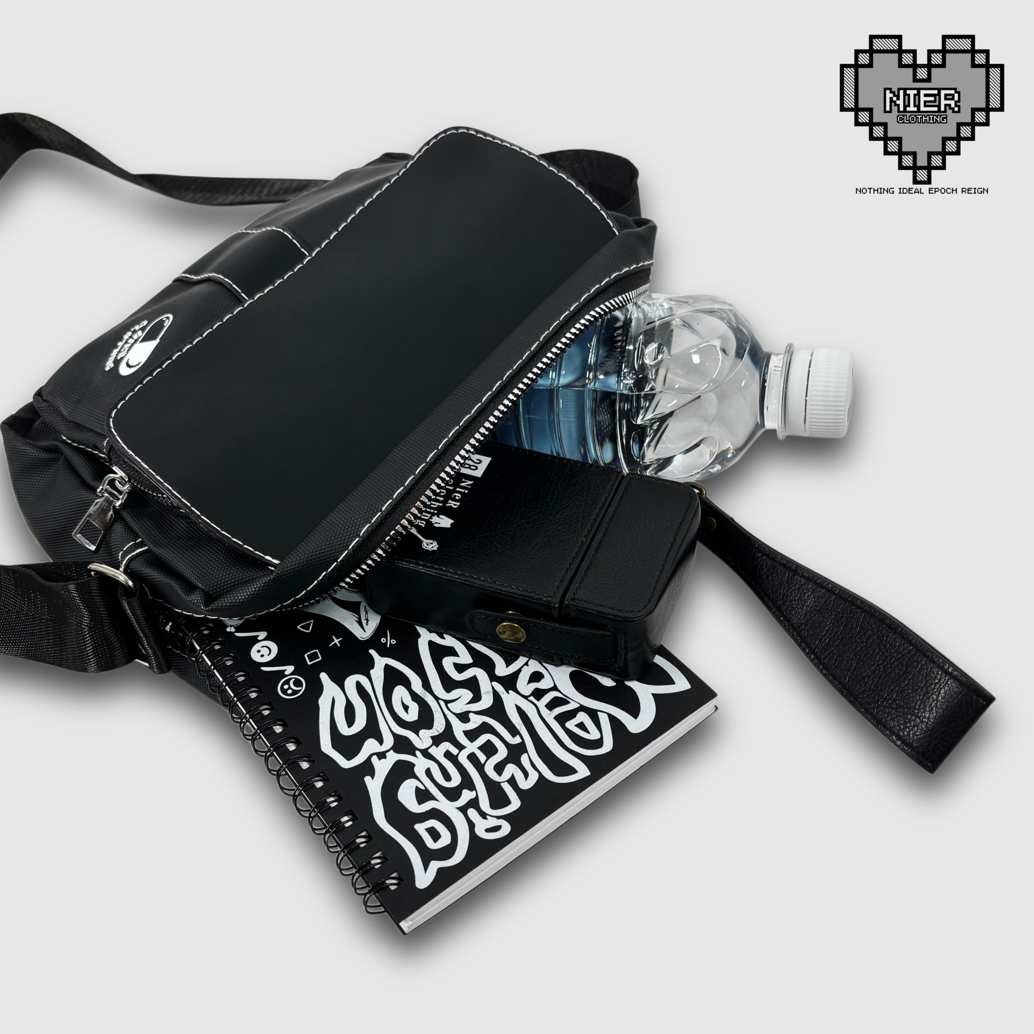 月末スペシャルプレゼント60%OFF》BLACK CODE MINI SHOULDER BAG