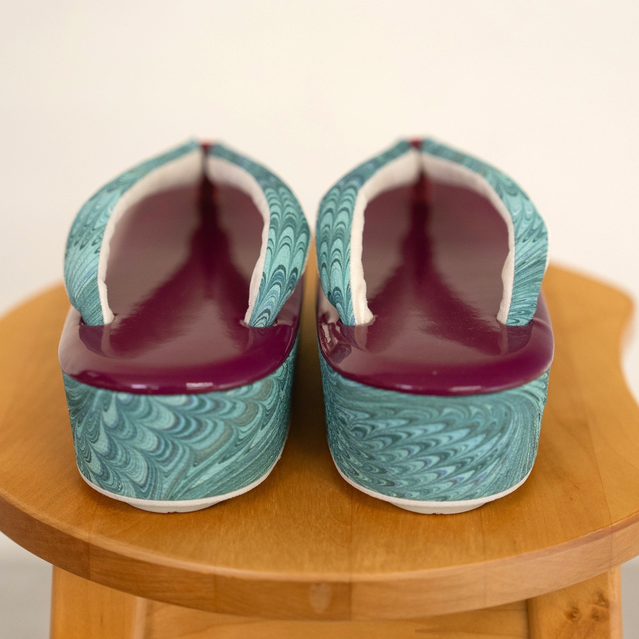 suminagashi 草履 M「葡萄畑」縮緬