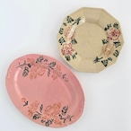 ソンベ焼き　オーバルプレート／十角皿