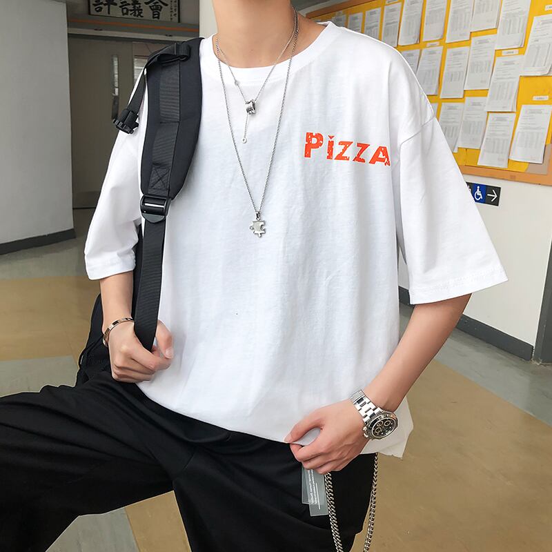 全3色 Tシャツ カットソー プリント カジュアル おしゃれ