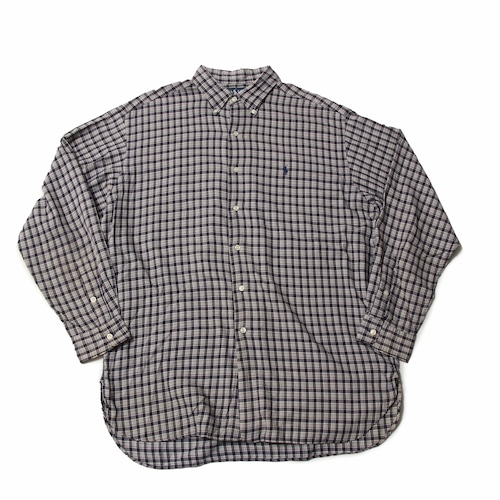 RalphLaurenMCMEEL 00s CottonCheckShirt