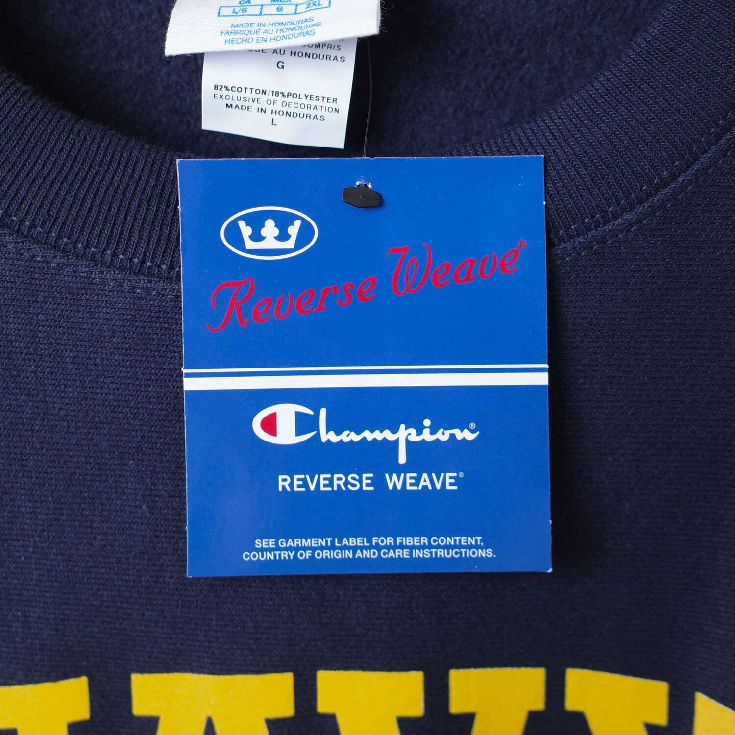 [NEW] CHAMPION USNAVY ISSUE REVERSE WEAVE CREW SWEAT (NAVY)
