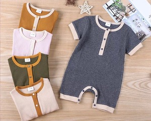 半袖ロンパース / 女の子 / 男の子 / 〜18ヶ月( A〜E )