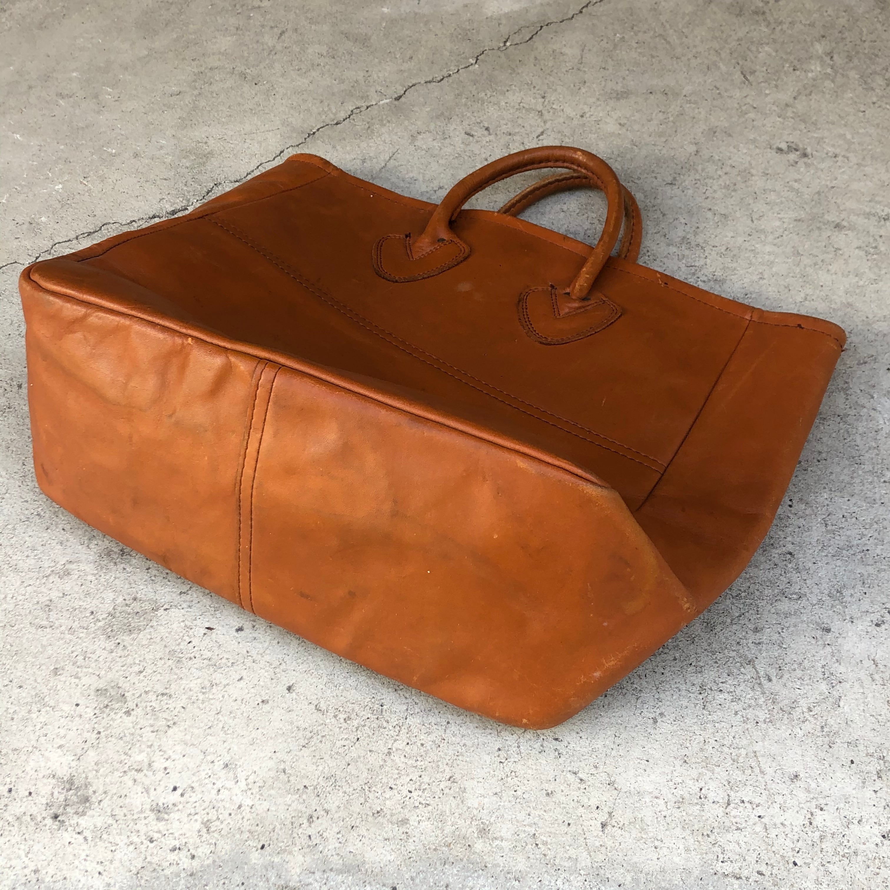 80's LLBean leather tote bag レザーバッグ レザートート | CROUT SAKAE