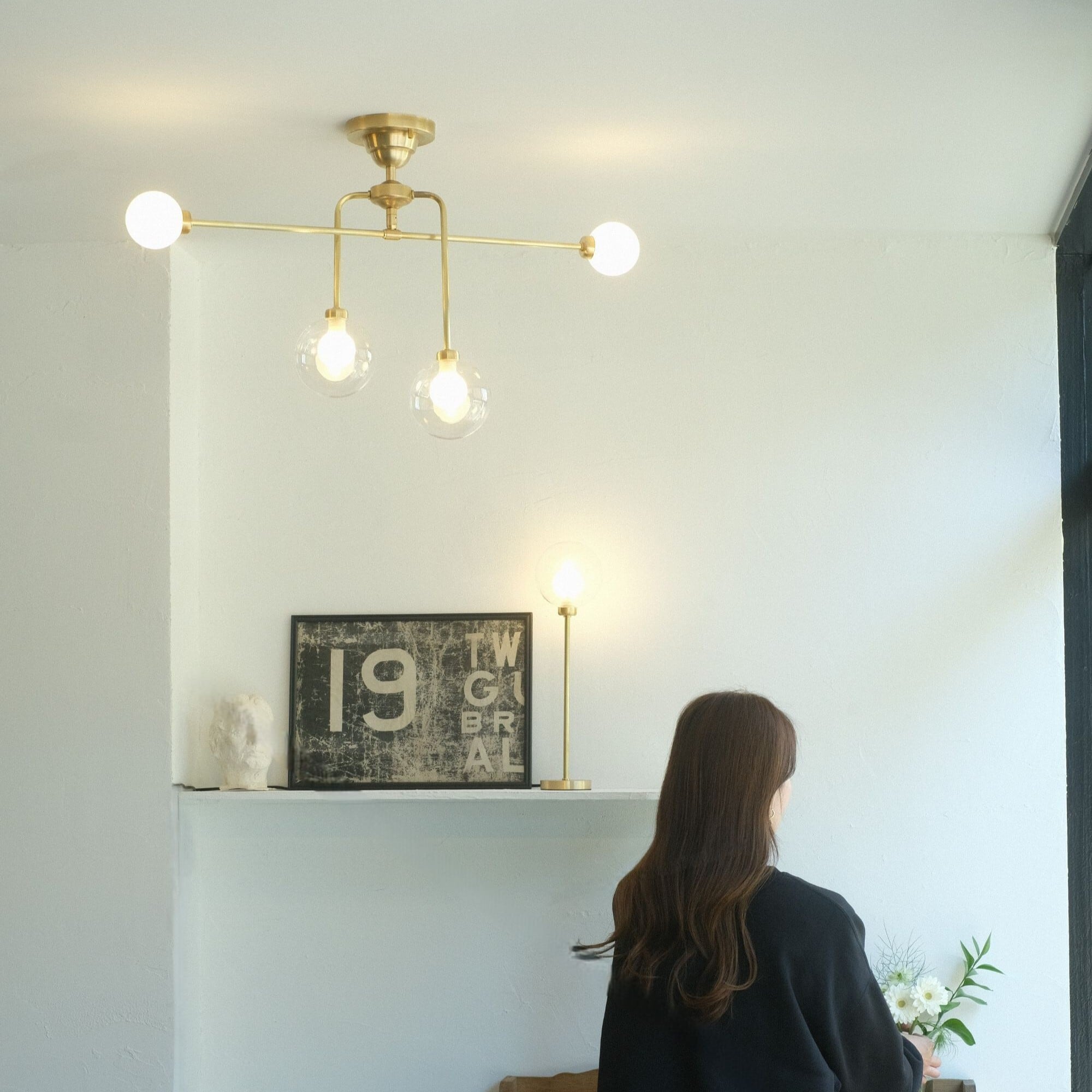 Ballm ceiling lamp | WEST VILLAGE TOKYO