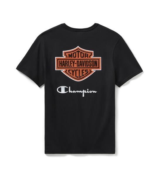 美品✩チャンピオン/ハーレーダビッドソン No.1 Tシャツ ブラック 美品✩チャンピオン/ハーレーダビッドソン No.1 Tシャツ ブラック