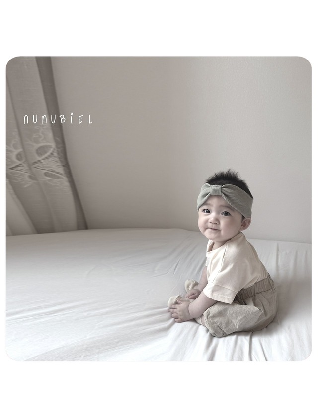 《予約》送料無料【nunubiel】bebe) bebe marine t-shirts
