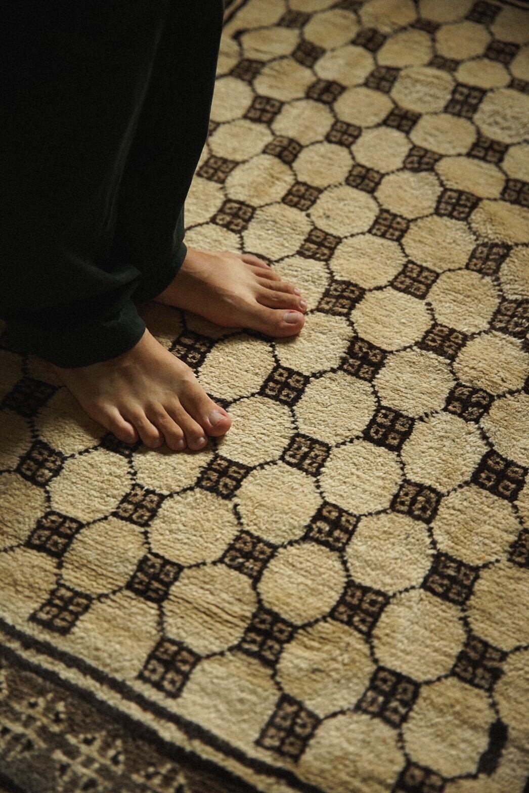 799 -Vintage Taimani rug | 手織りのヴィンテージラグ専門店 799 -Vintage Taimani rug | 手織りのヴィンテージラグ専門店