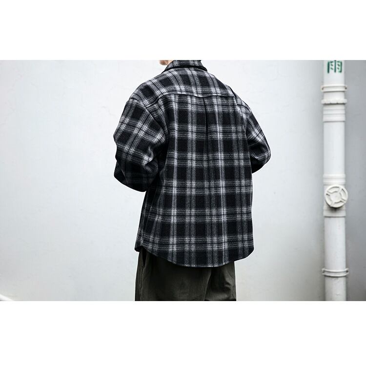 ★THICK BRUSHED CHECK SHIRT　　　32254