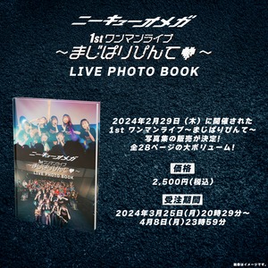 ニーキューオメガ『1st ワンマンライブ 〜まじぱりぴんて♡ 〜』 LIVE PHOTO BOOK / ニーキューオメガ