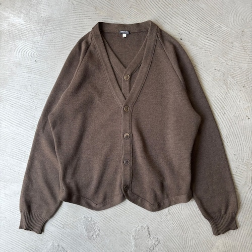 GIORGIO ARMANI / Fake cardigan knitted sweater GIORGIO ARMANI / Fake cardigan knitted sweater