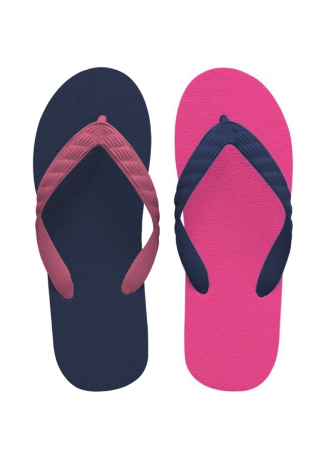 【CRAZY PATTER】ネイビーローズ ｜ネイビー×トロピカルピンク