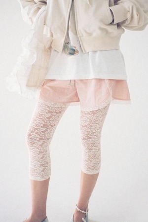[JOLIE LAIDE] Carry lace leggings (Ivory) 正規品 韓国ブランド 韓国通販 韓国代行 韓国ファッション jolielaide Vintage Lover Club 日本 店舗
