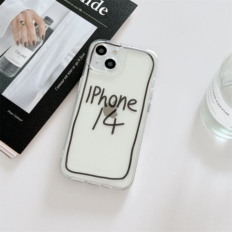 Iphone14 手書き アイフォン クリア おもしろ ケース Pro Plus 人気 韓国 韓国 アパレル 雑貨 スマホケース レディースファッション専門店 Obolo Iphone14 手書き アイフォン クリア おもしろ ケース Pro Plus 人気 韓国 韓国 アパレル 雑貨 スマホケース レディースファッション専門店 Obolo