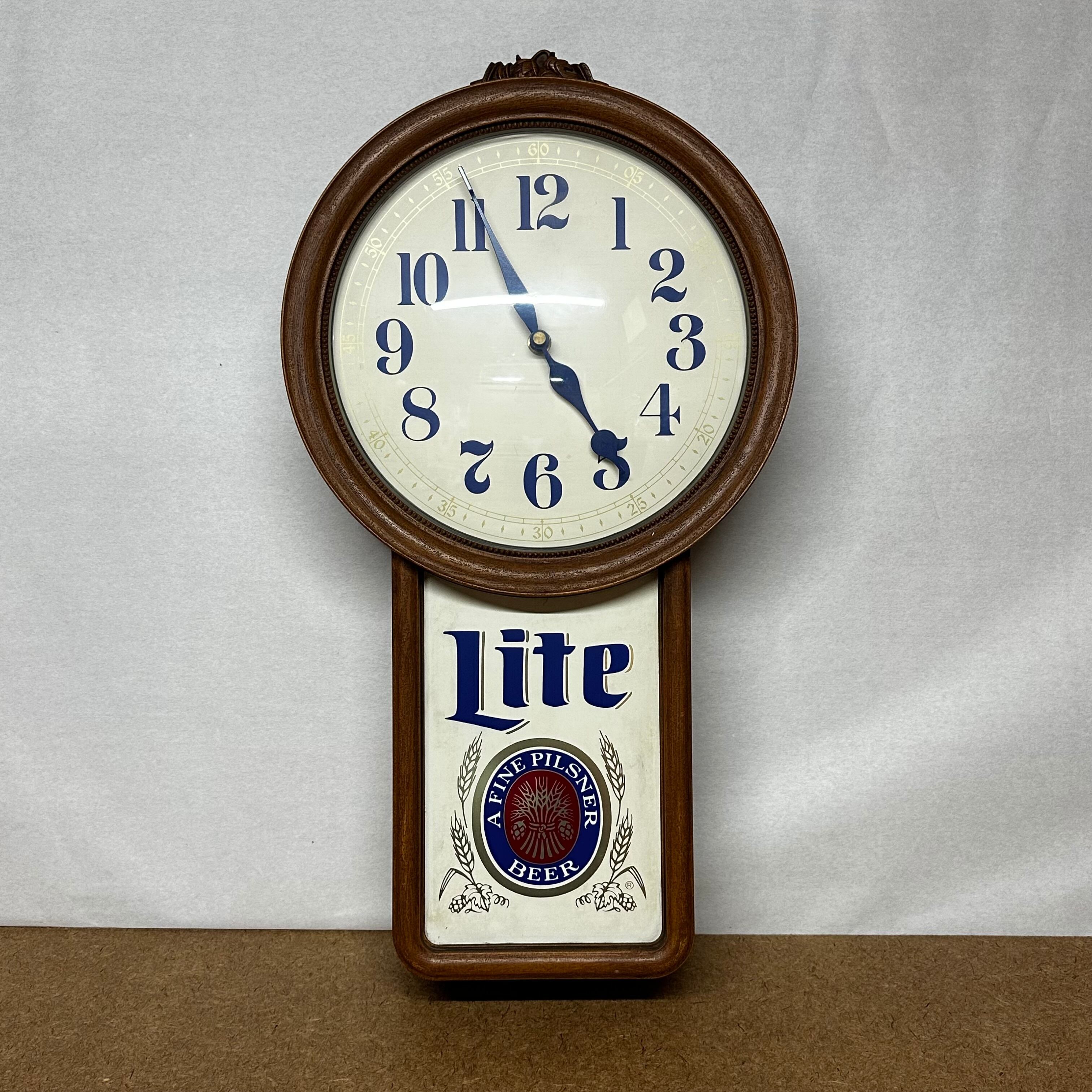 Miller Lite (ミラーライト) ヴィンテージ ウォールクロック 壁掛け時計 アメリカン雑貨