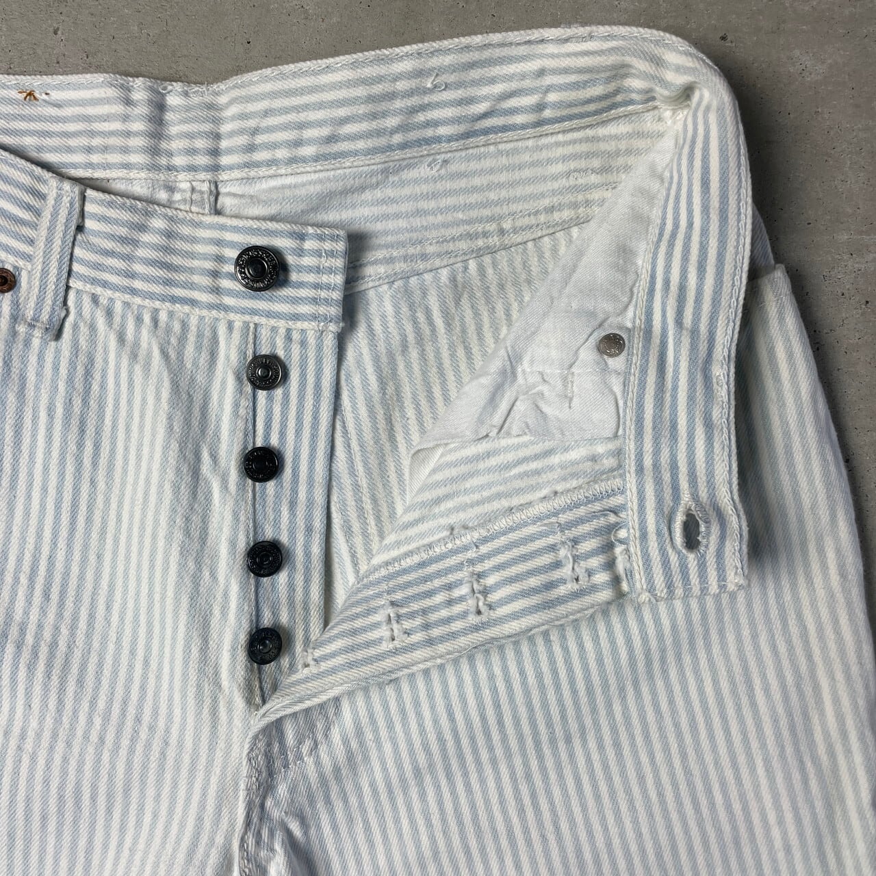 80年代 USA製 Levi's リーバイス 16501-2116 ストライプデニム 80年代 USA製 Levi's リーバイス 16501-2116 ストライプデニム