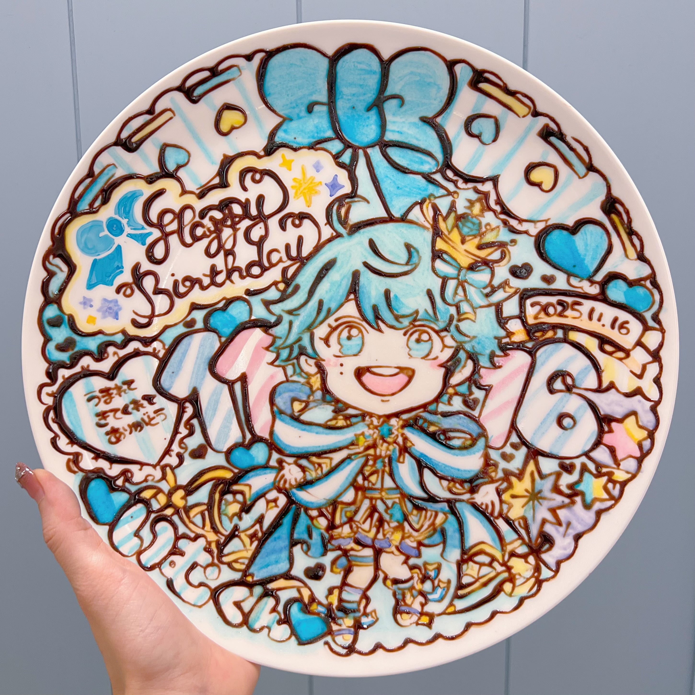 3月着【1体キャラクターデザイン】アニバーサリープレート | sandyterrace