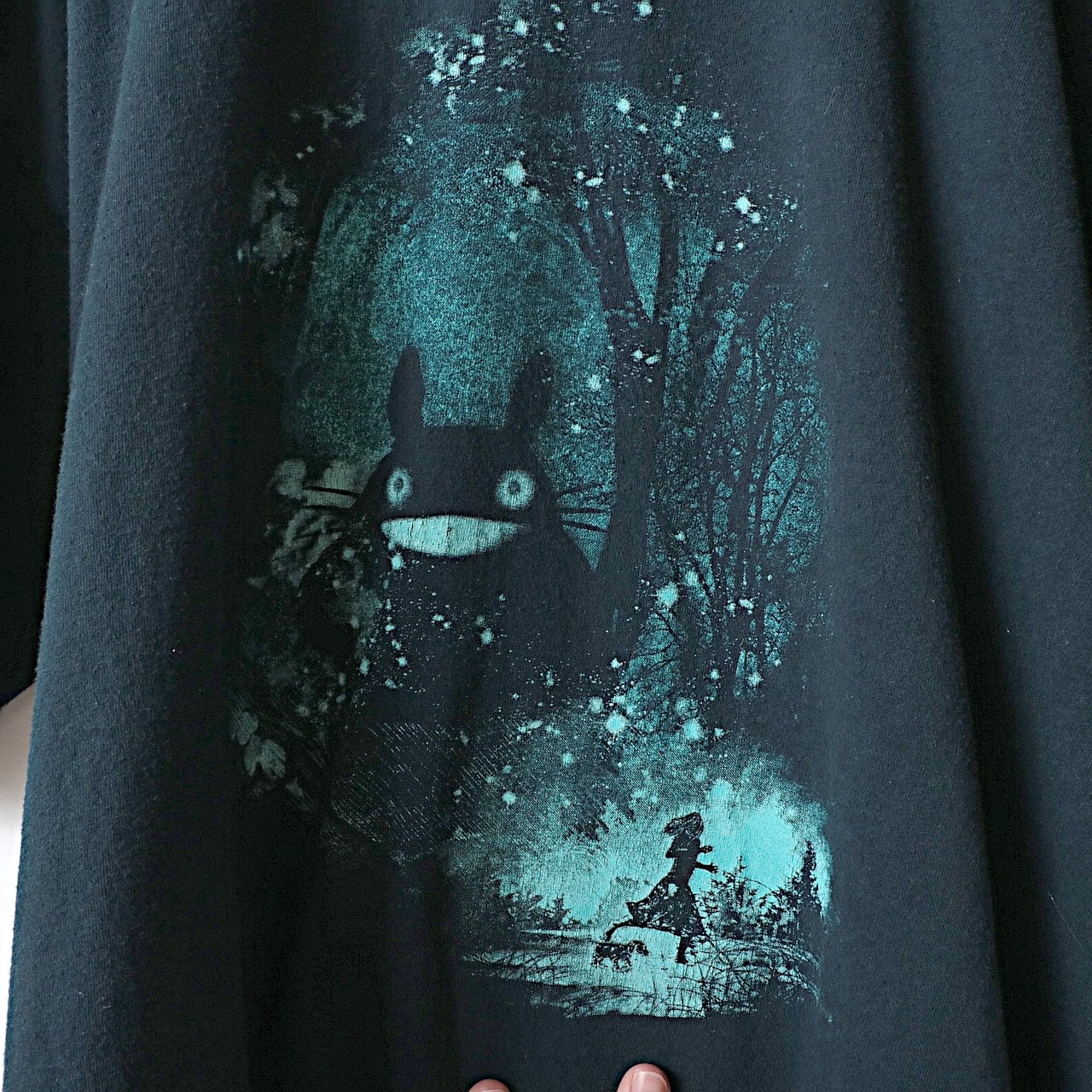 TEE FURY 謎T プリント半袖Tシャツ　キャラ　古着　オーバーサイズ