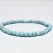 ラリマー ブレスレット 5mm メール便可 一点物 111-50932