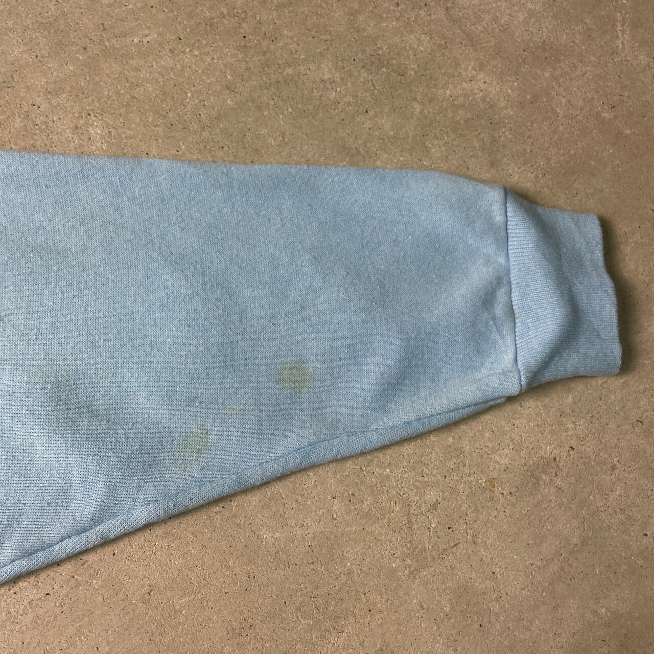 80年代 USA製 Hanes プリント スウェットシャツ 企業ロゴ メンズXL