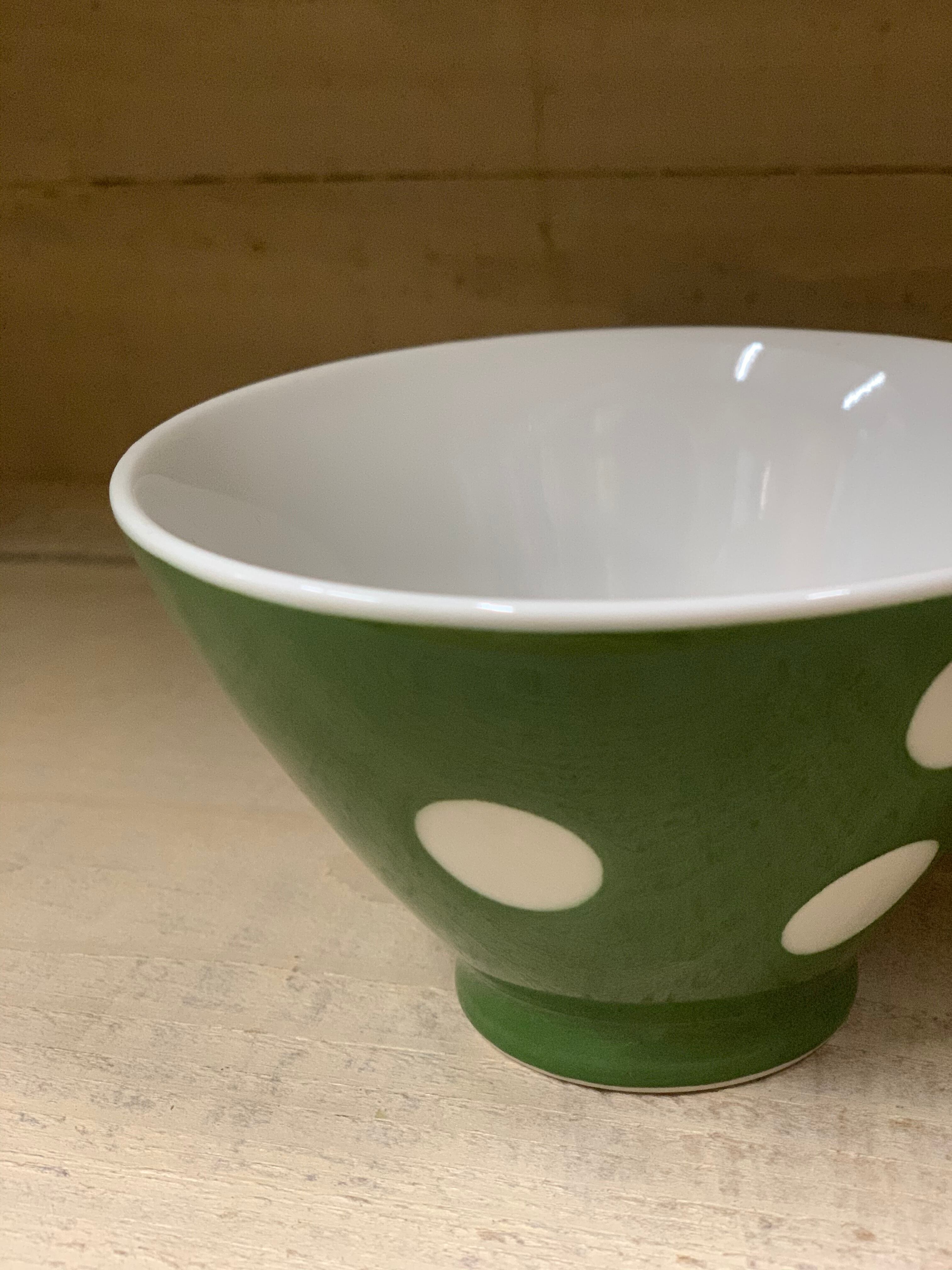 波佐見焼 飯碗 水玉 | hashiguchik