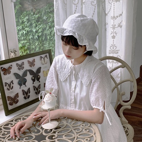 ✞ きれいめ☆レース花柄♬カワイイ♥ソリッド カラー 大人ガーリー スウィート キュート カジュアル ソリッドカラー フラワーデザイン ✞ゴスロリ SM ミリ 甘ロリ クラロリ 和ロリ エレガント 黒ロリ 姫ロリ 華ロリ BB-BB8010725