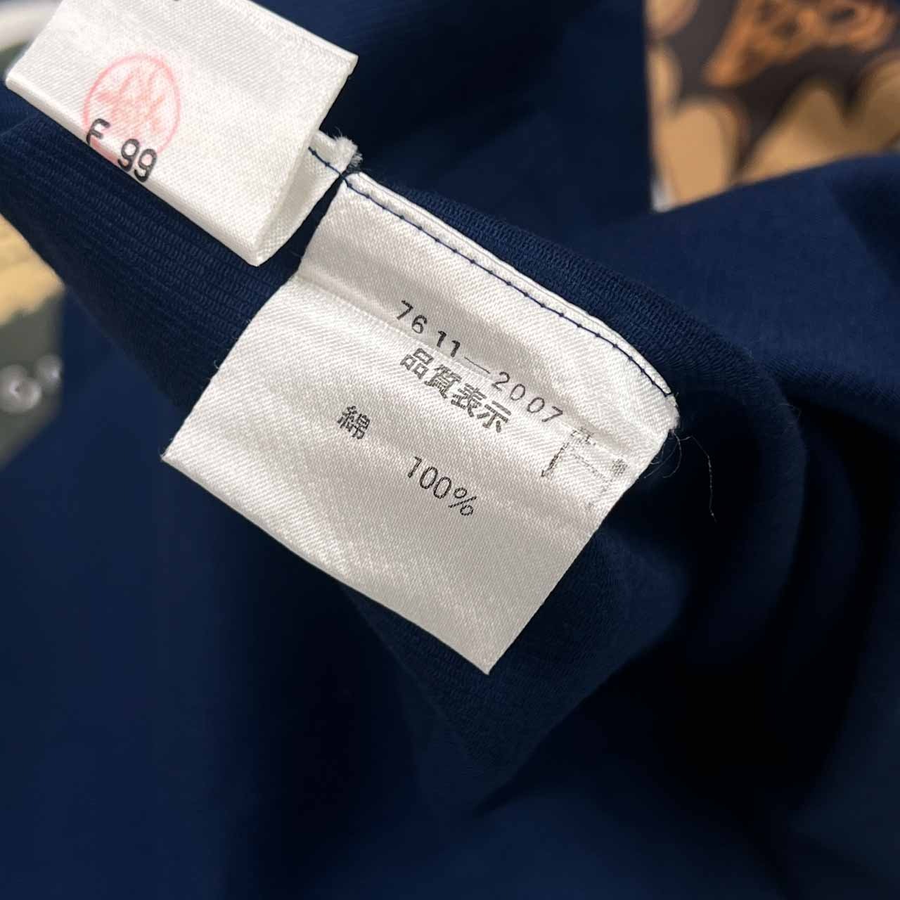 CASTELBAJAC SPORT カステルバジャック キャラプリント デザイン 半袖シャツ 2/ネイビー メンズ ゴルフ