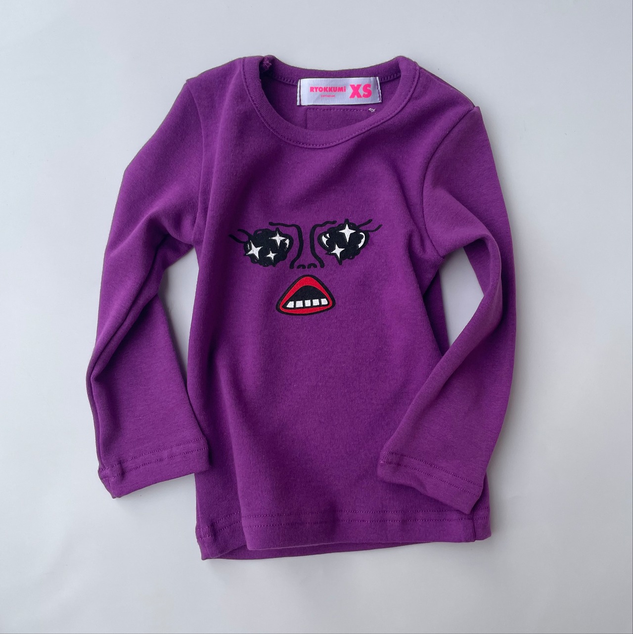 [受注生産] FACE SLIM T - Purple