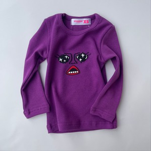 [受注生産] FACE SLIM T - Purple