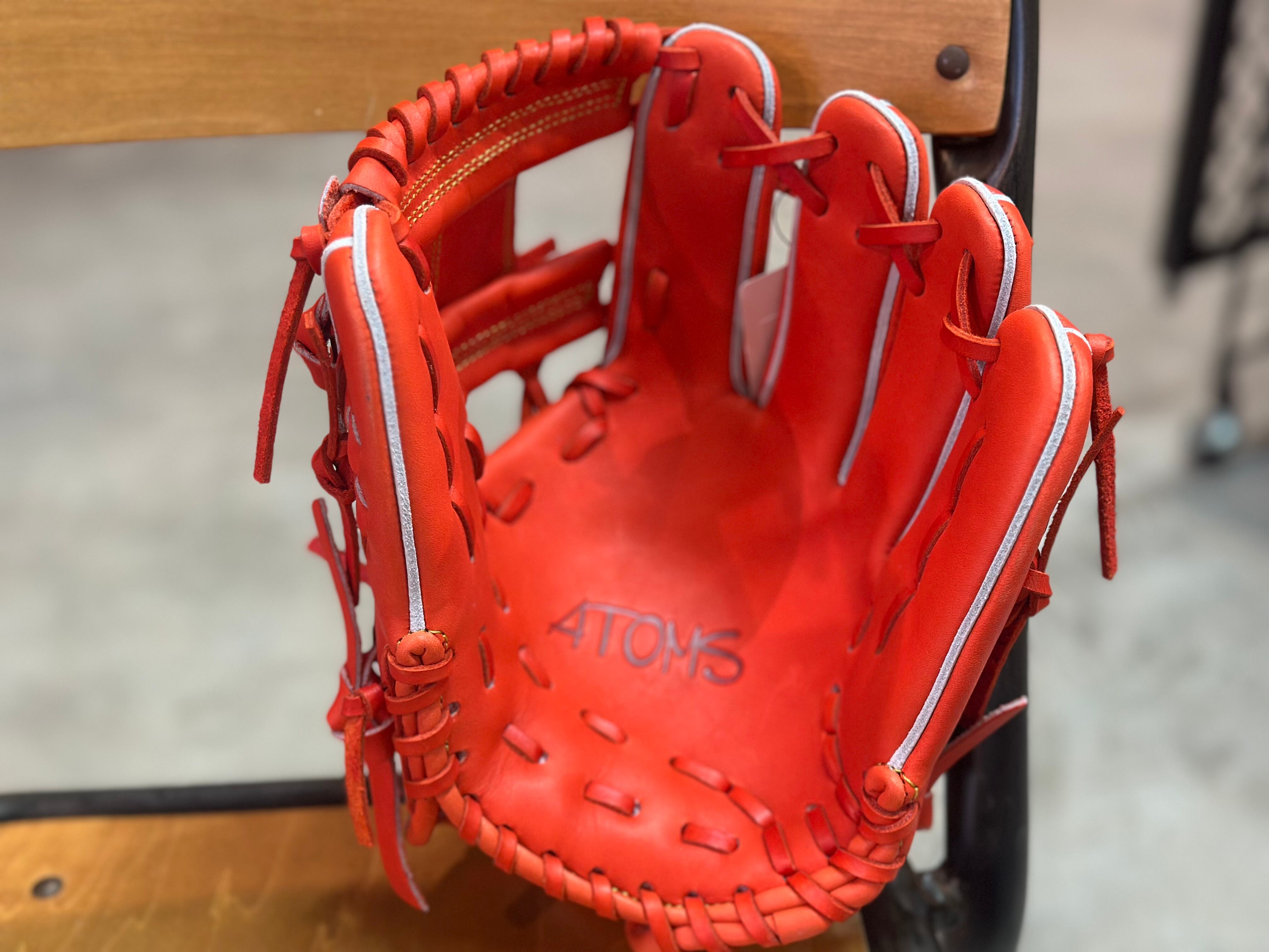 ATOMS 軟式少年用 AGC-Y21S レッドオレンジ | 野球専門店