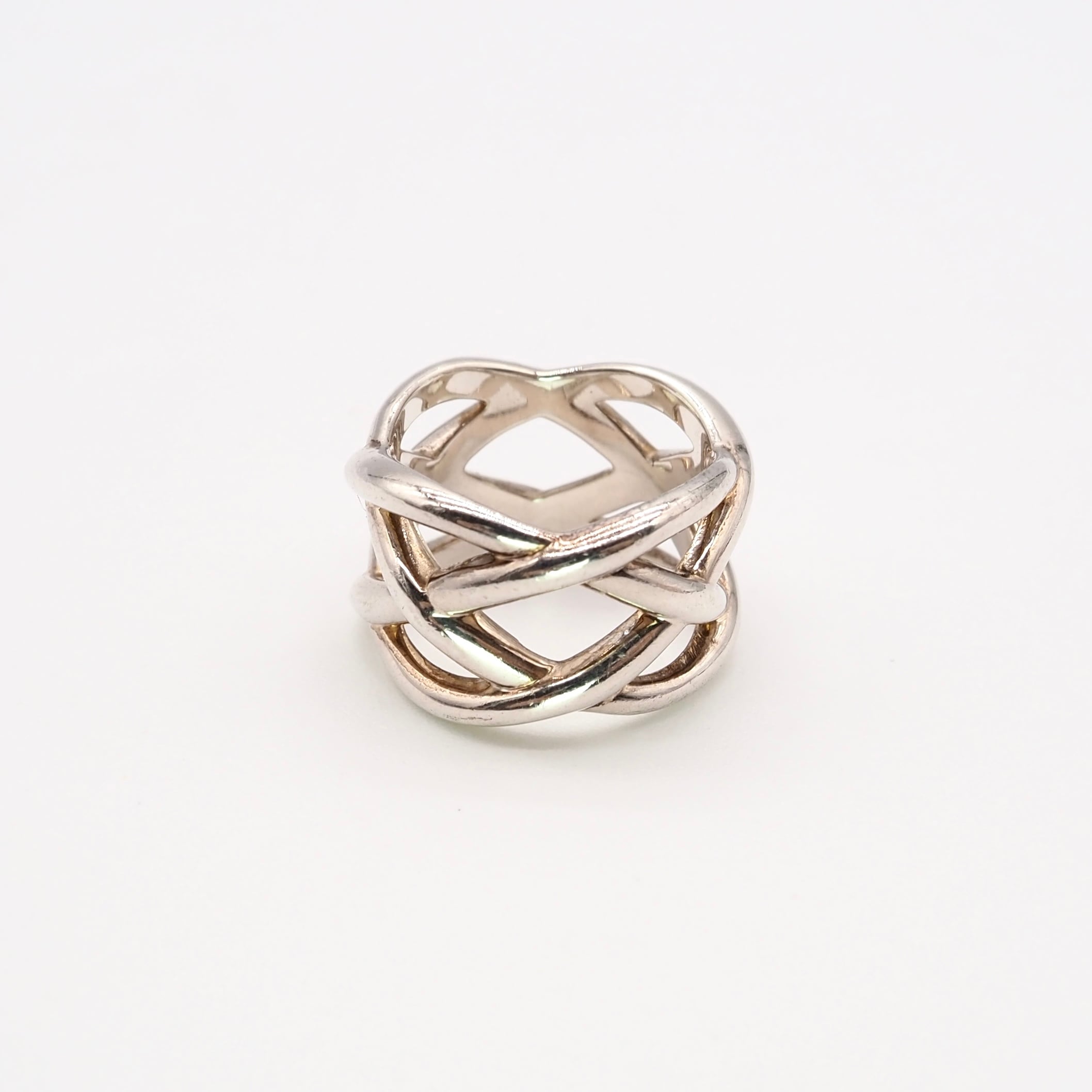 Tiffany&Co. 約8号 ケルティック リング シルバー925 ティファニー