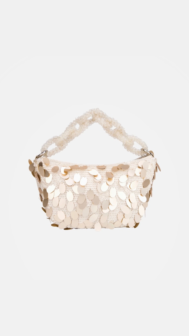 HVISK -TORI SEQUINS- :PEARL CREAM