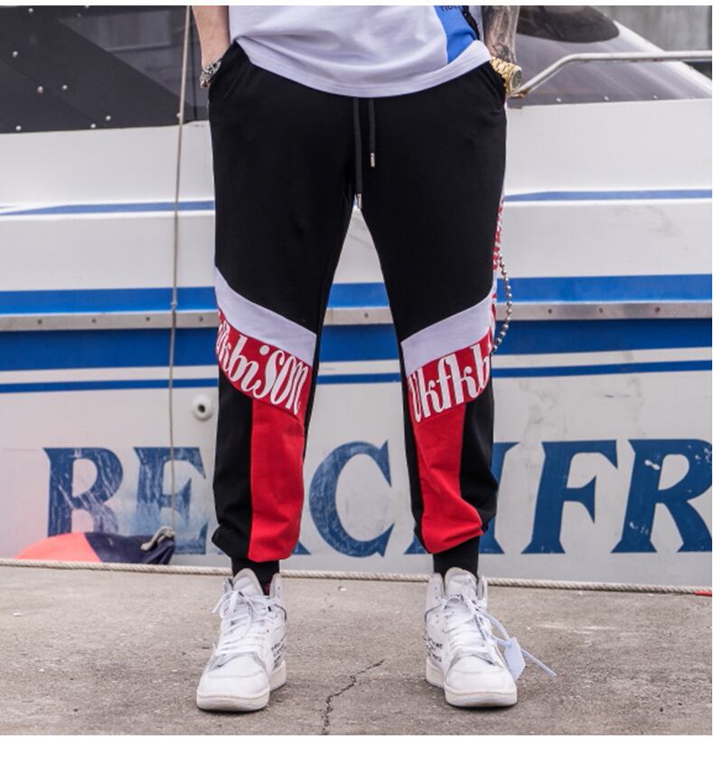 全1色 スウェットパンツ プリント カジュアル ストリート