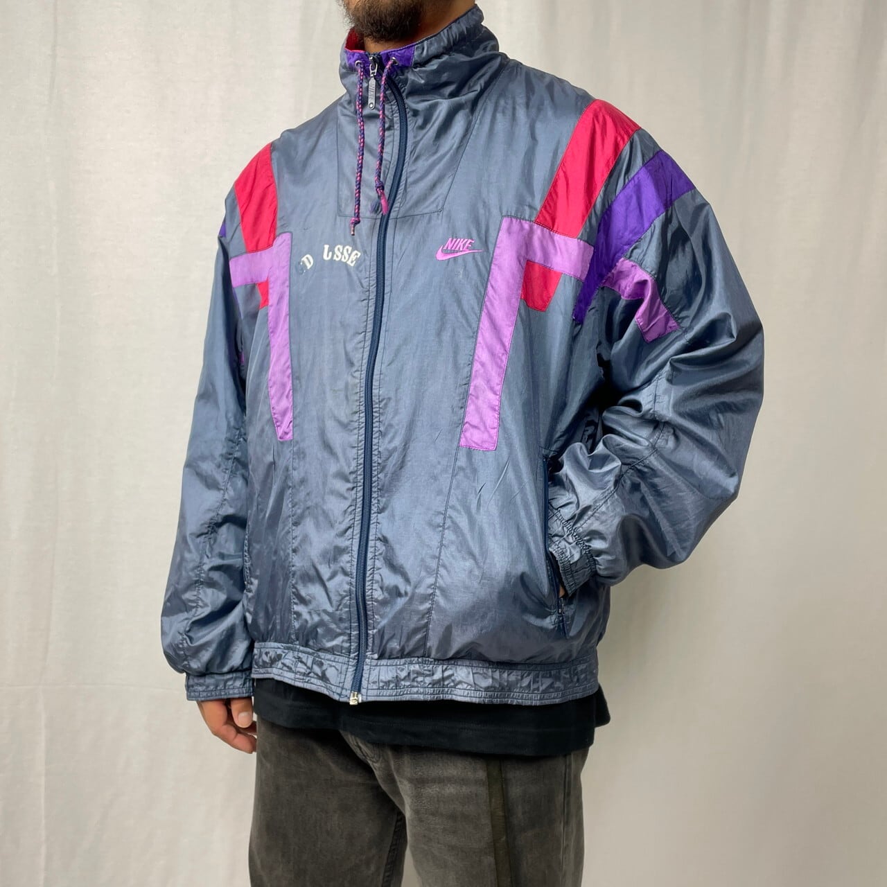 NIKE 90s トラックジャケット NIKE 銀タグ トラックジャージ - ジャージ