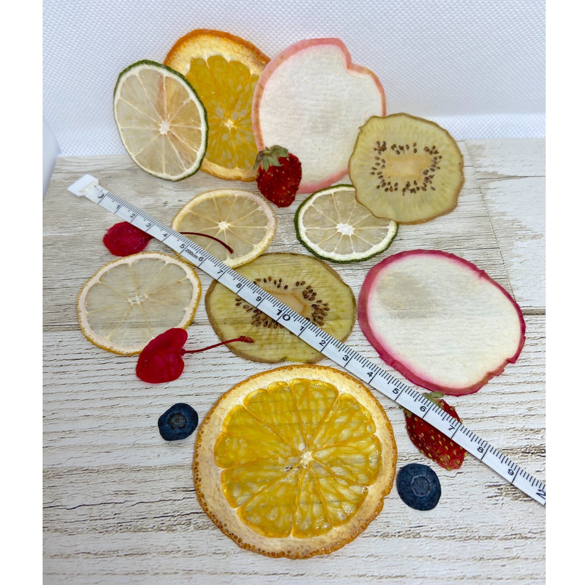 NEW》ハーバリウム ビタミンカラー グリーン ライム ドライフルーツ