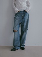 ETRE TOKYO ディストレストレートデニム