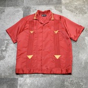 satin design cuba shirt