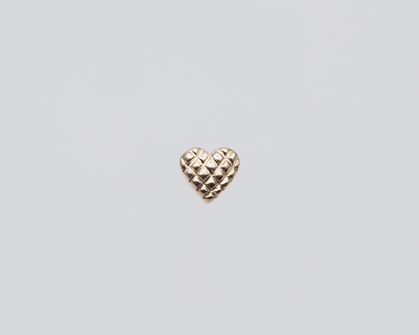 ハートピアス（片耳用）K10YG×K18YG | LA COET