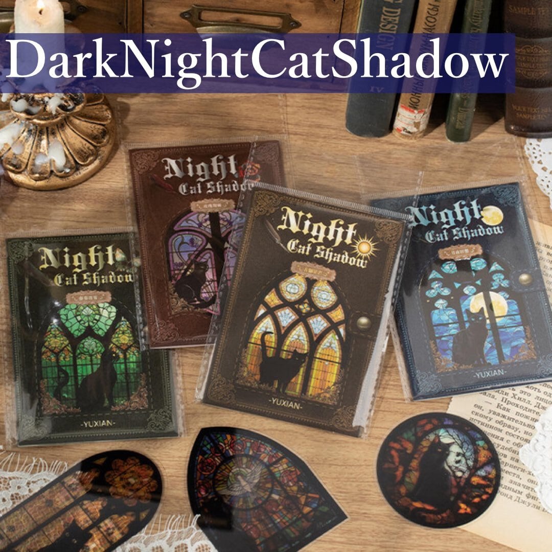 Dark Night Cat Shadow