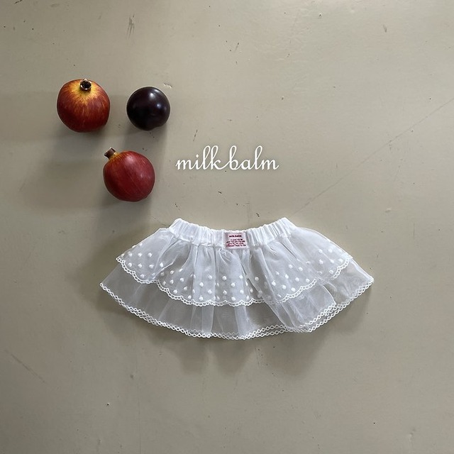 【取寄】milk balm｜tutu layered headband｜チュチュレイヤードヘアバンド｜FREE｜kids｜26 autumn