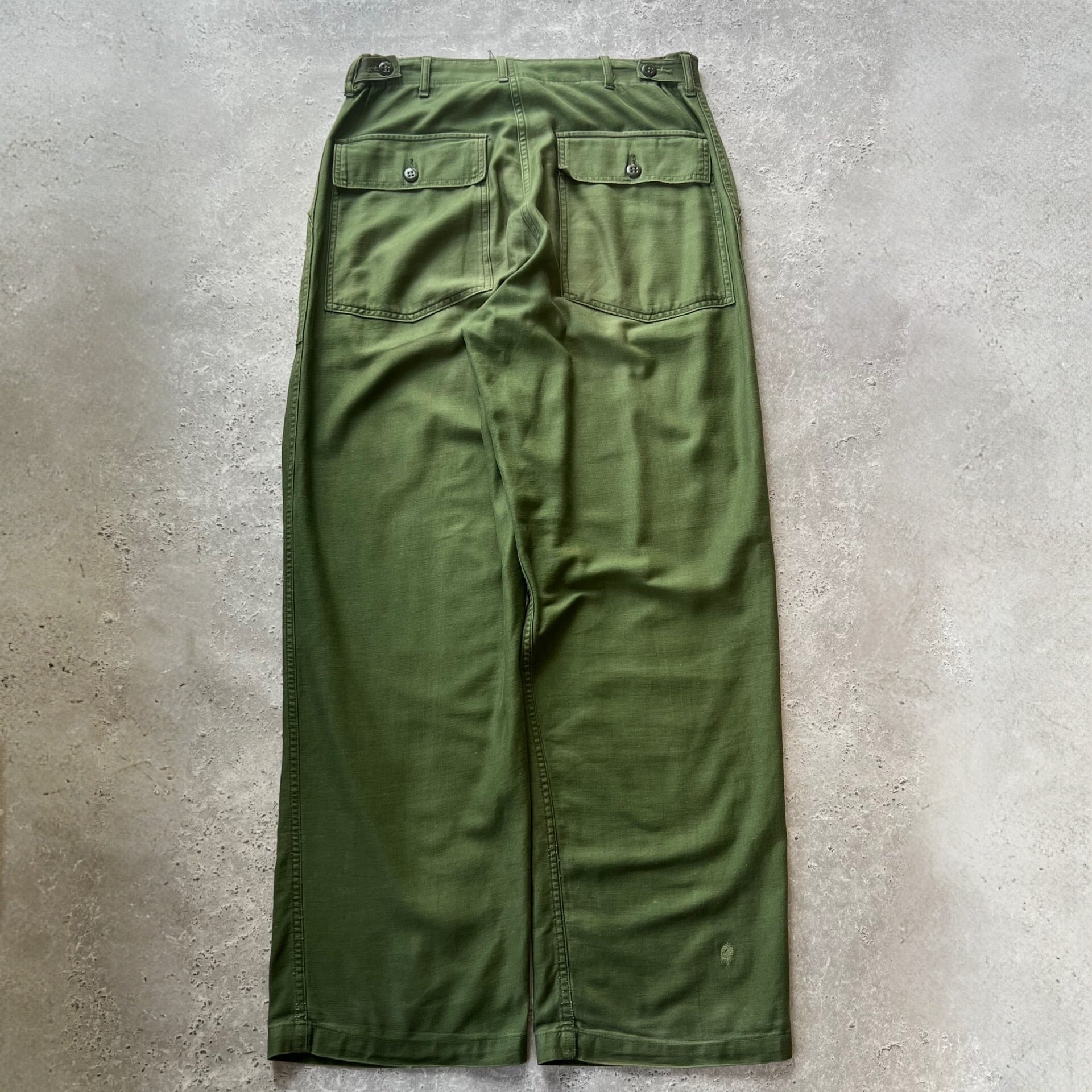 60s US ARMY ベイカーパンツ サイドアジャスター 32×30 | PAY ID