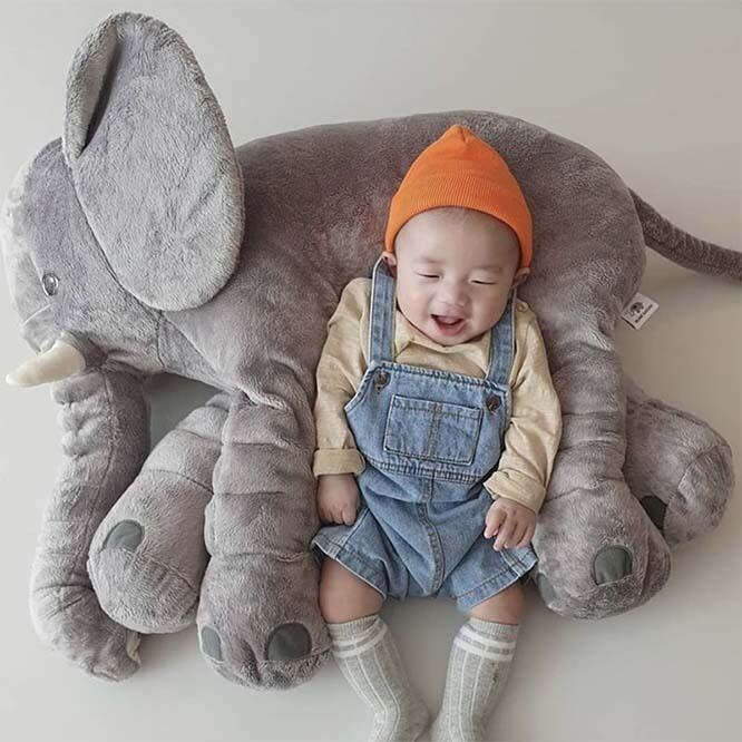 【GOODS】ぬいぐるみ フワフワゾウさんドール Lサイズ