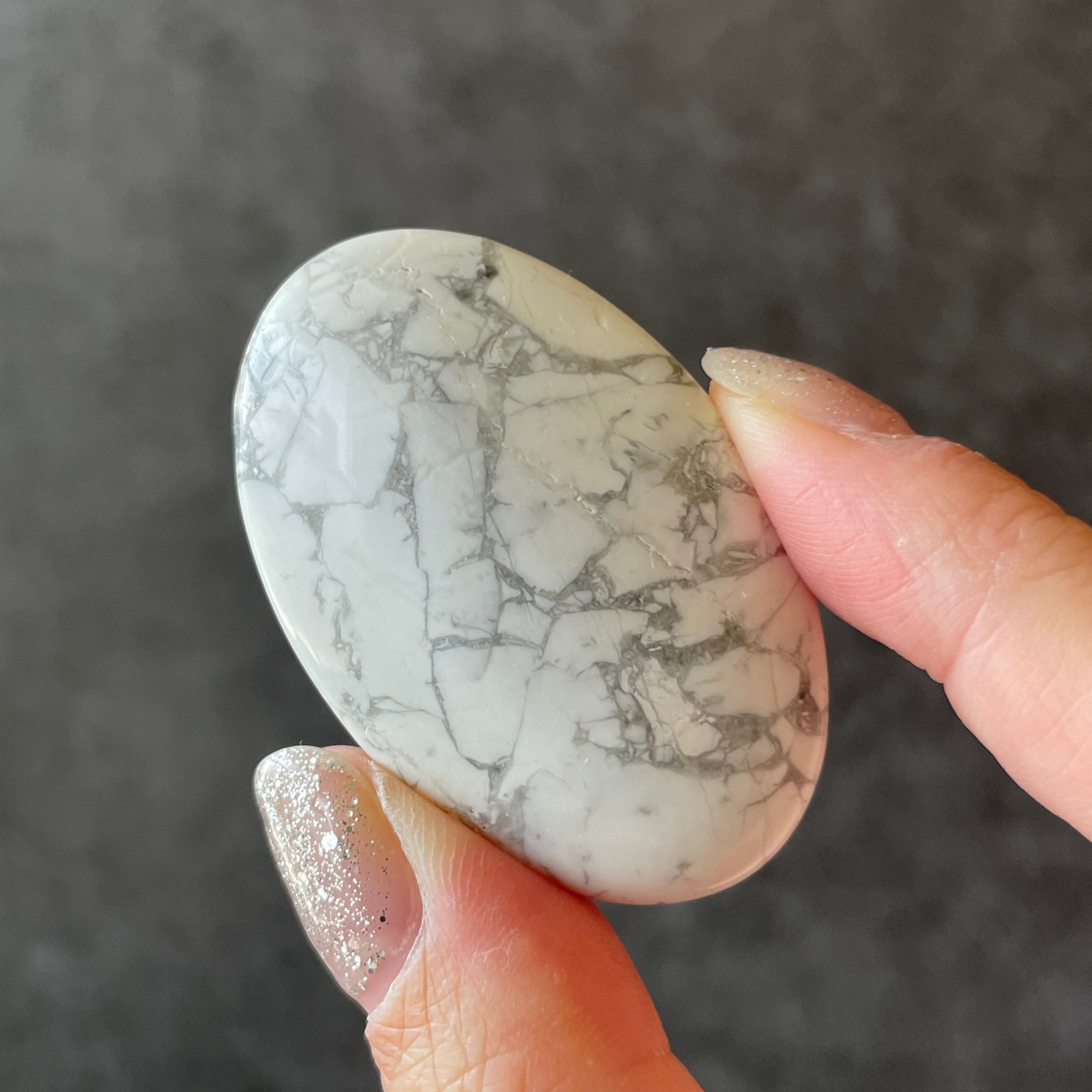 Howlite ハウライト|palm パーム|天然石 パワーストーン 鉱物 gem stone