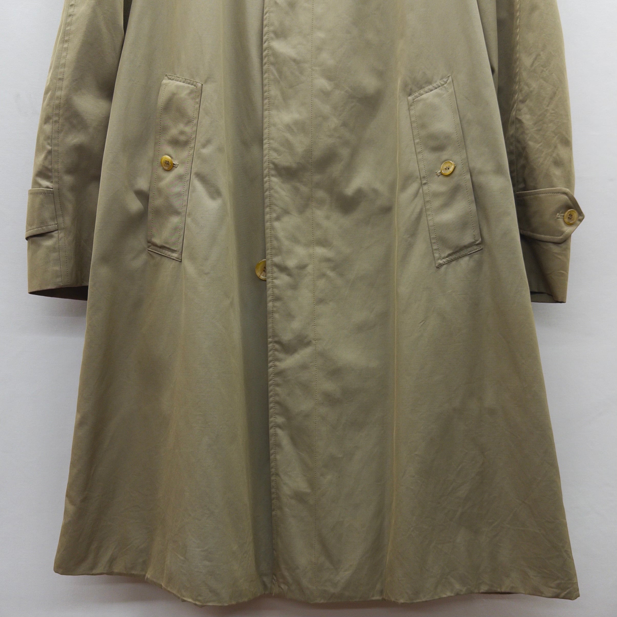 BURBERRYS】70s 玉虫 バーバリー バルマカン ステンカラー コート b-62