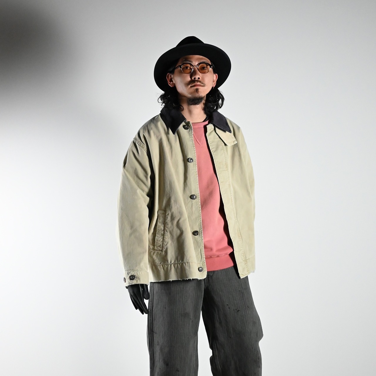 ANACHRONORM / SOUTIEN COLLAR MIDDLE JACKET