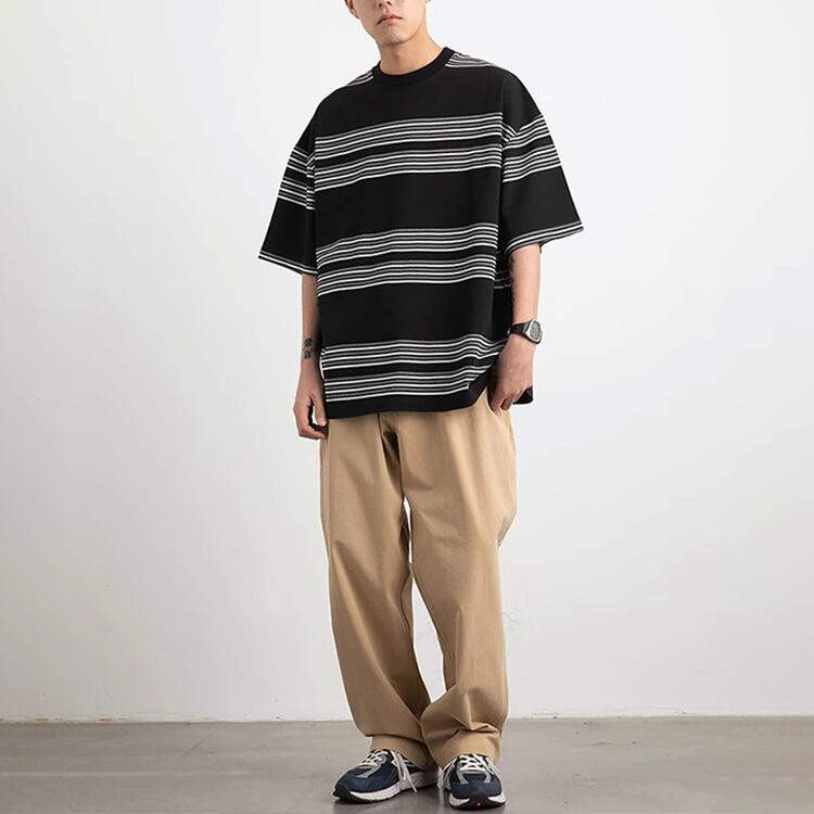 ★AMERICAN WIDE STRIPE T-SHIRT　　　A0627